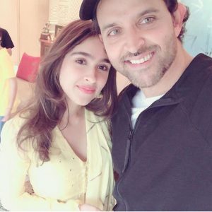Pashmina and Hrithik Roshan