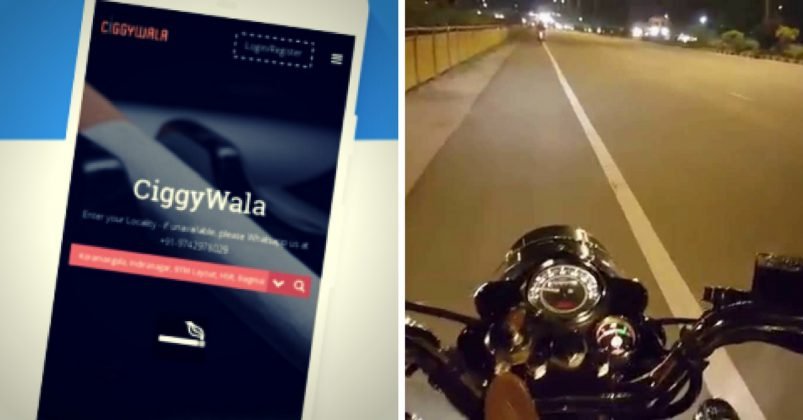 This Startup Called Ciggywala Does Late Night Cigarette Delivery In Bengaluru