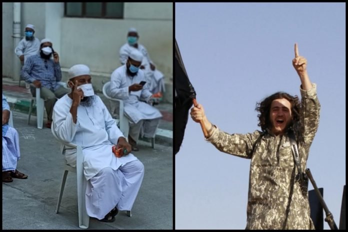 hennai hospital make Islamic gesture popularised by ISIS