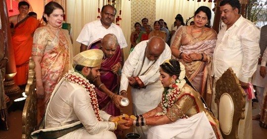 Karnataka CM’s Son gets married