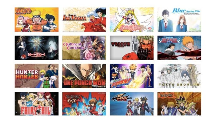 free websites to watch anime