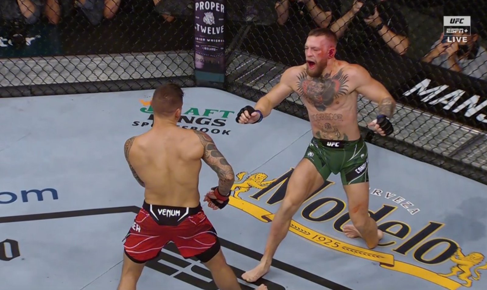 UFC 264: Conor McGregor Loses To Dustin Poirier After Freak Leg Break ...