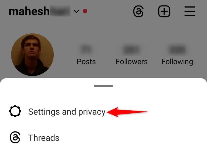 Instagram hide followers setting